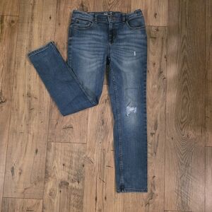 Wonder Nation Dark Blue Straight Leg Jeans